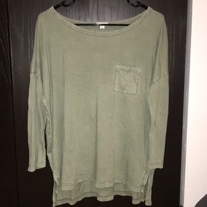 Gap, quarter length sleeve tee